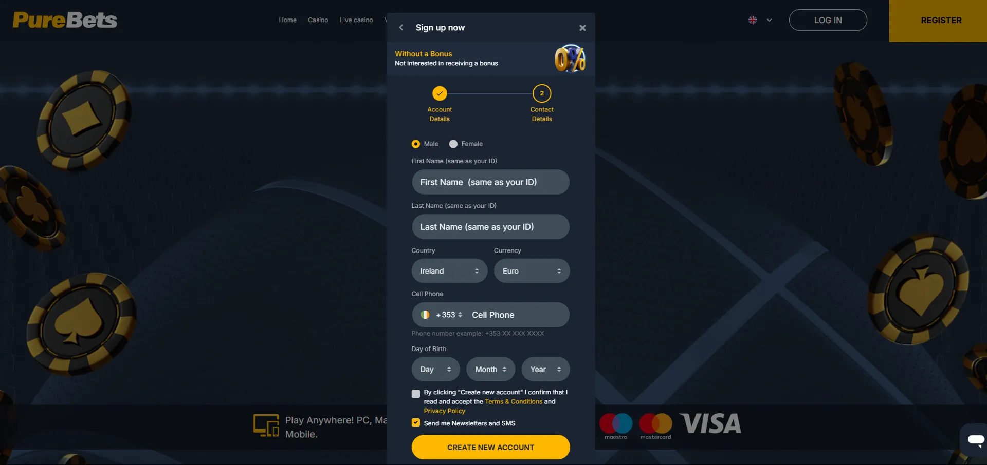 Código h2bet